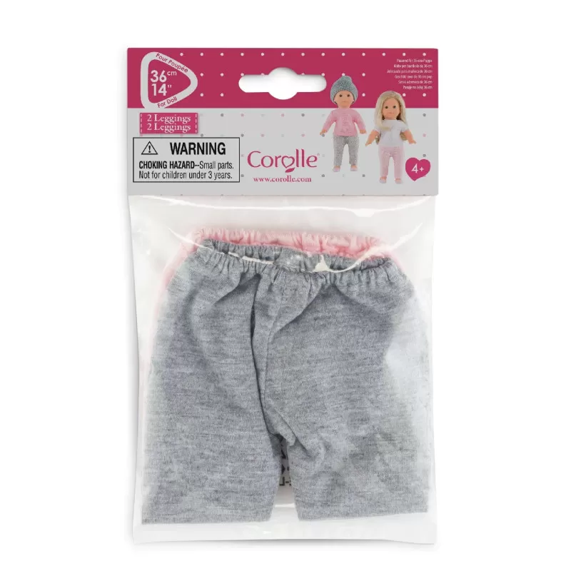 Corolle Set of 2 Leggings for ma Corolle Doll – vue 6 – Corolle Doll Clothes