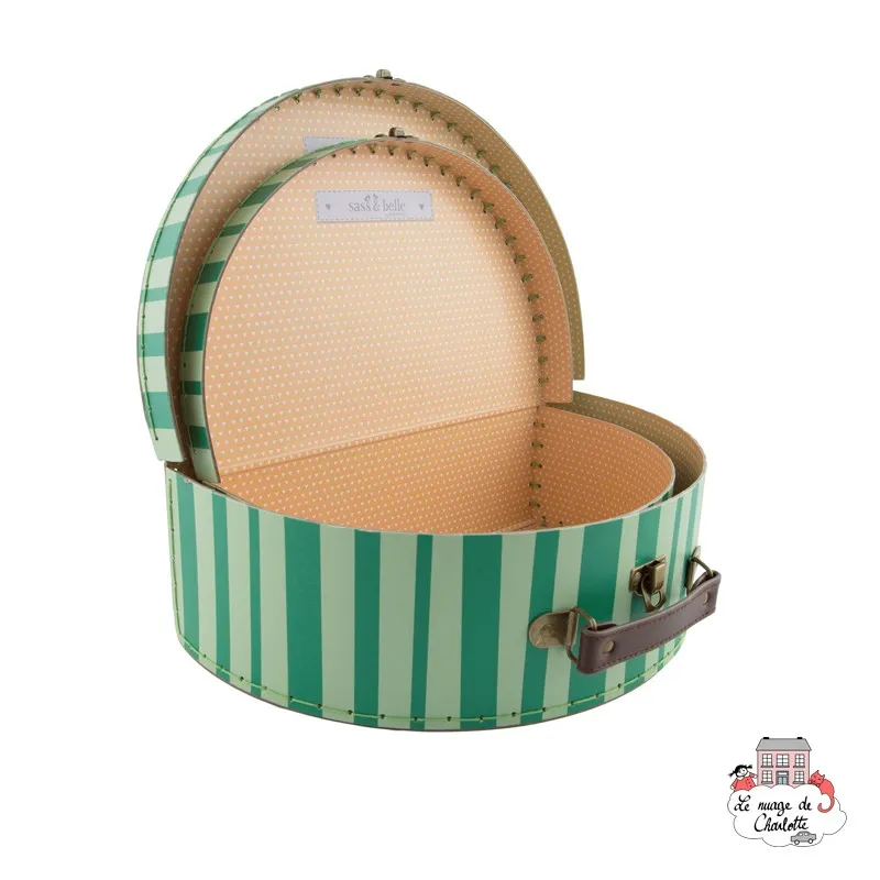 Watermelon Suitcases - Set of 2 - S&B0019 - Sass & Belle - Suitcases - Le Nuage de Charlotte