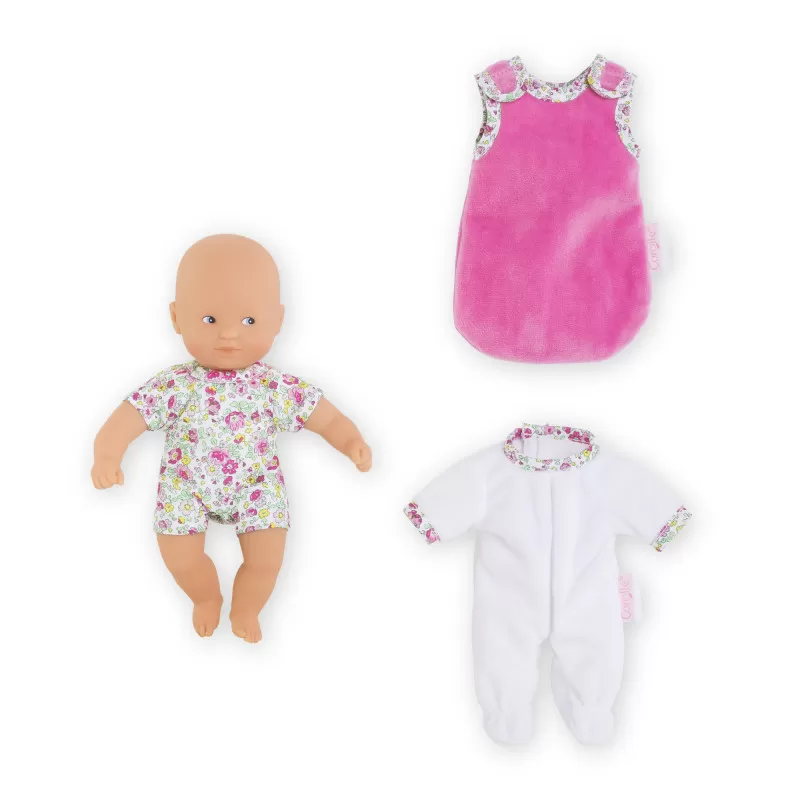 Corolle Mini Calin Bonne Nuit Jardin en Fleurs – vue 4 – Poupées Corolle