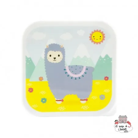 Little Llama Lunch Box - S&B0030 - Sass & Belle - Snack box - Le Nuage de Charlotte