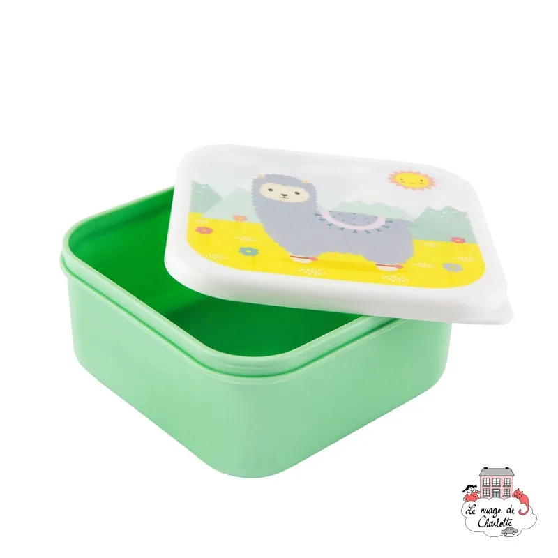 Little Llama Lunch Box - S&B0030 - Sass & Belle - Snack box - Le Nuage de Charlotte
