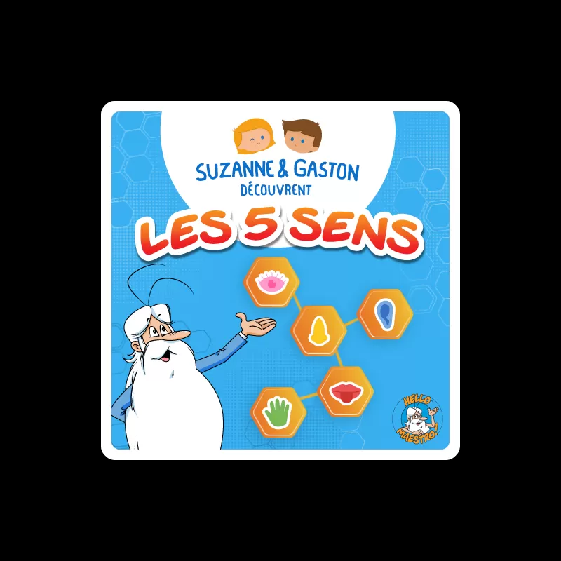 Lunii Livre audio - Lunii - Suzanne et Gaston découvrent les 5 sens – vue 1 – Storyteller
