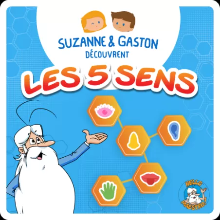 Lunii Livre audio - Lunii - Suzanne et Gaston découvrent les 5 sens – vue 1 – Storyteller
