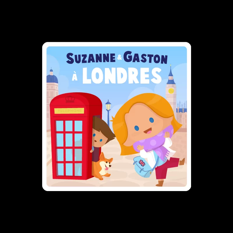 Lunii Livre audio - Lunii - Suzanne et Gaston à Londres – vue 1 – Storyteller