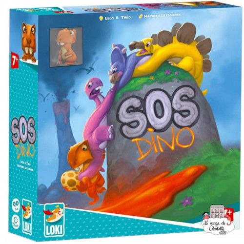SOS Dino - LOK-51474 - Loki - Jeux de société - Le Nuage de Charlotte