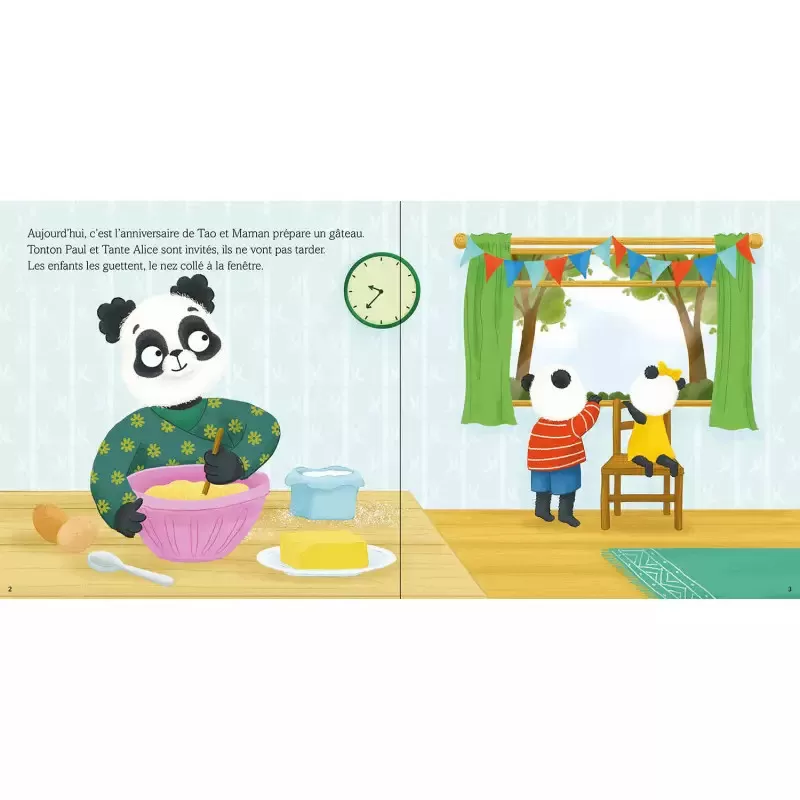 Editions Auzou Tao fête son anniversaire – vue 2 – Preschool
