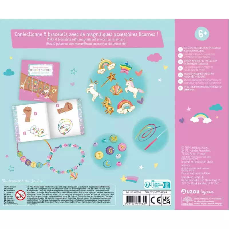Editions Auzou Ma boîte à bijoux - My fabulous magical unicorn jewellery – vue 4 – Creative Kits
