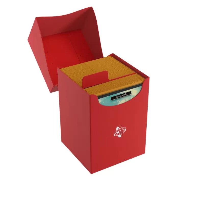 Gamegenic Gamegenic - Deck Holder 100+ - Rouge – vue 5 – Dés, sacs et autres accessoires