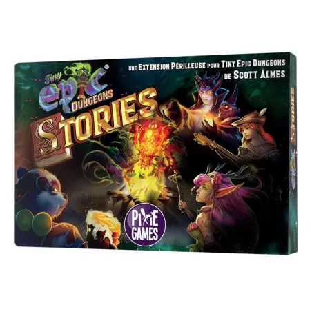 PixieGames Tiny Epic - Dungeons - Ext. Stories – vue 1 – Jeux de societe