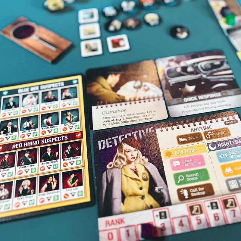 PixieGames Tiny Epic - Crimes – vue 3 – Jeux de societe