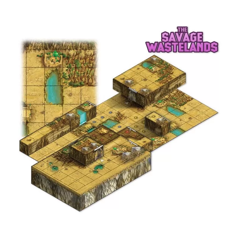 PixieGames Tiny Epic - Tactics - Ext. Terrains – vue 2 – Jeux de societe