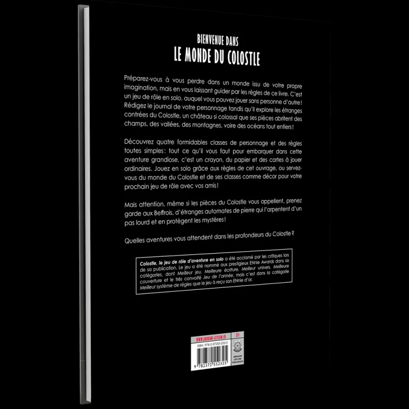 Arkhane Asylum Colostle - Un JDR d'aventure en solo – vue 6 – Role-Playing Games