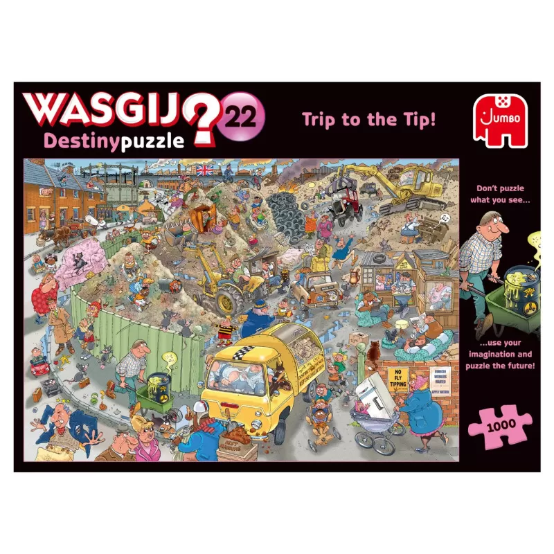 Jumbo Wasgij Destiny 22 - Trip to the Tip! [1000] – vue 2 – Puzzles