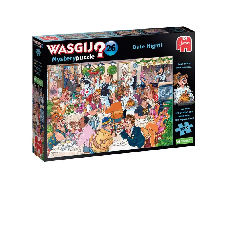 Jumbo Wasgij Mystery 26 - Saint-Valentin ! [1000] – vue 1 – Puzzles