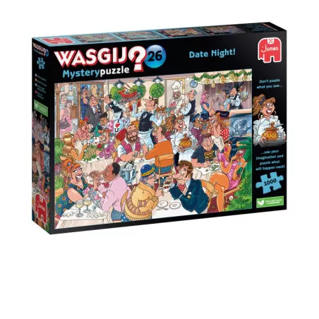 Jumbo Wasgij Mystery 26 - Date Night! [1000] – vue 1 – Puzzles