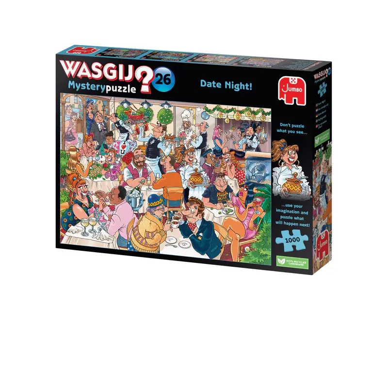 Jumbo Wasgij Mystery 26 - Date Night! [1000] – vue 2 – Puzzles