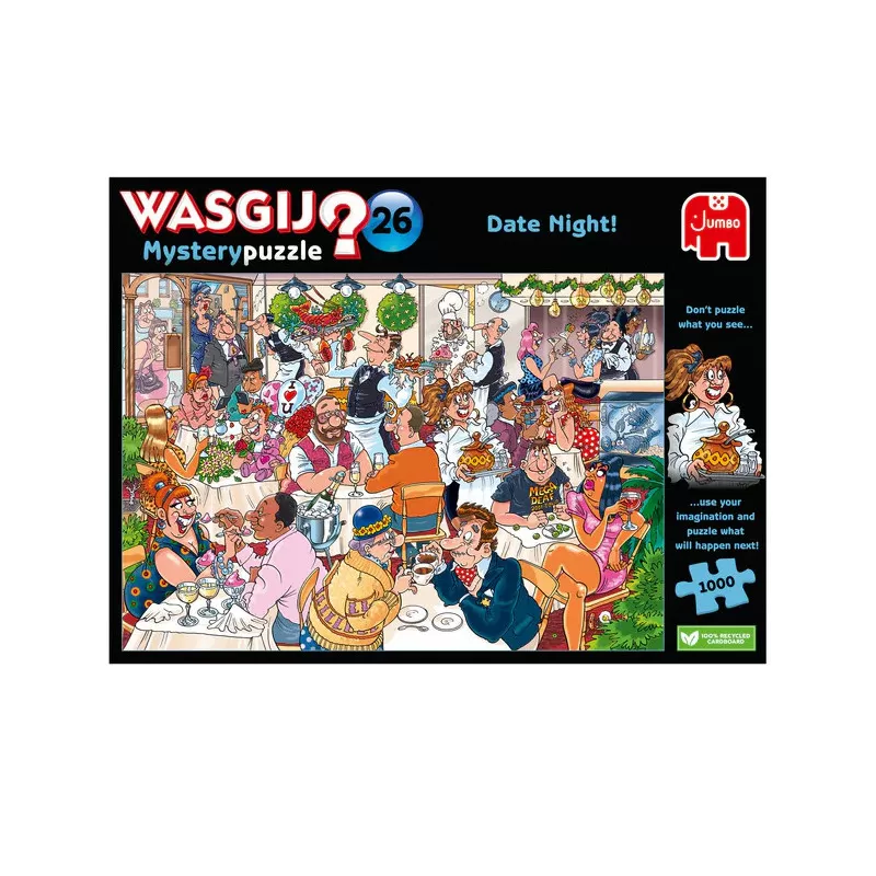 Jumbo Wasgij Mystery 26 - Saint-Valentin ! [1000] – vue 3 – Puzzles