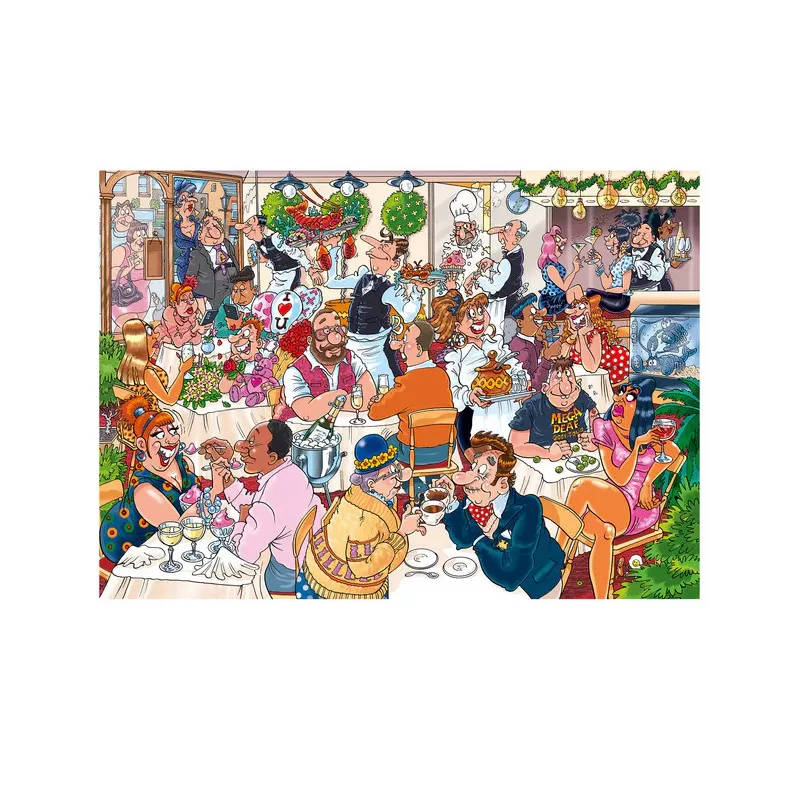 Jumbo Wasgij Mystery 26 - Saint-Valentin ! [1000] – vue 4 – Puzzles