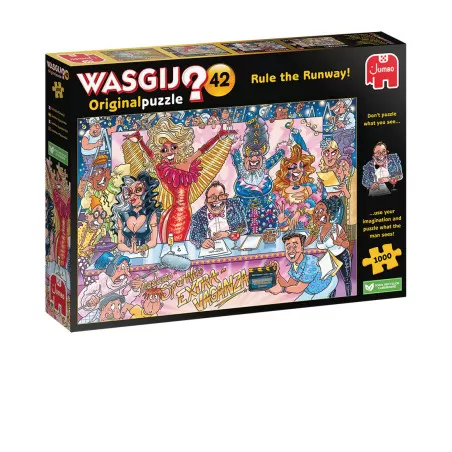 Jumbo Wasgij Original 42 - Rule the Runway! [1000] – vue 1 – Puzzles