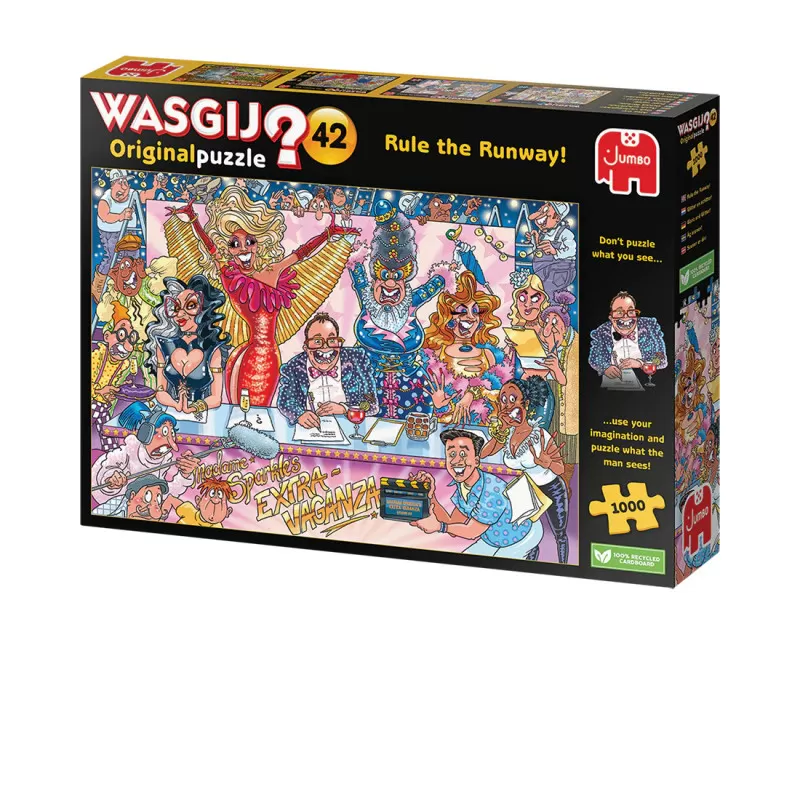 Jumbo Wasgij Original 42 - Rule the Runway! [1000] – vue 3 – Puzzles