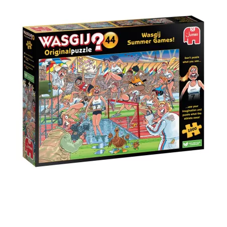 Jumbo Wasgij Original 44 - Summer Games! [1000] – vue 1 – Puzzles