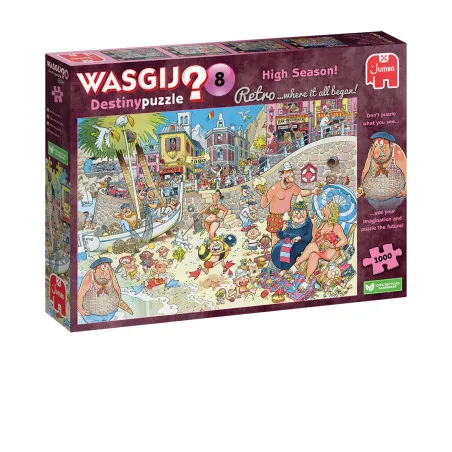 Jumbo Wasgij Retro Destiny 8 - High Season! [1000] – vue 1 – Puzzles