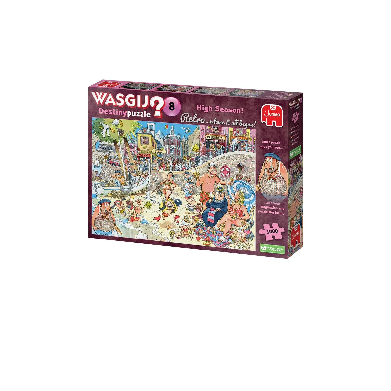 Jumbo Wasgij Retro Destiny 8 - High Season! [1000] – vue 3 – Puzzles