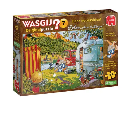 Jumbo Wasgij Retro Original 7 - Bear necessities [1000] – vue 1 – Puzzles
