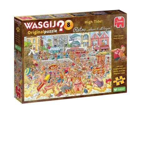 Jumbo Wasgij Retro Original 8 - Raz-de-marée ! [1000] – vue 1 – Puzzles