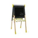 Janod Tableau Réglable gris et Jaune (bois) – vue 2 – Peinture & dessin