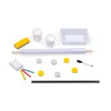 Janod Tableau Réglable gris et Jaune (bois) – vue 6 – Peinture & dessin
