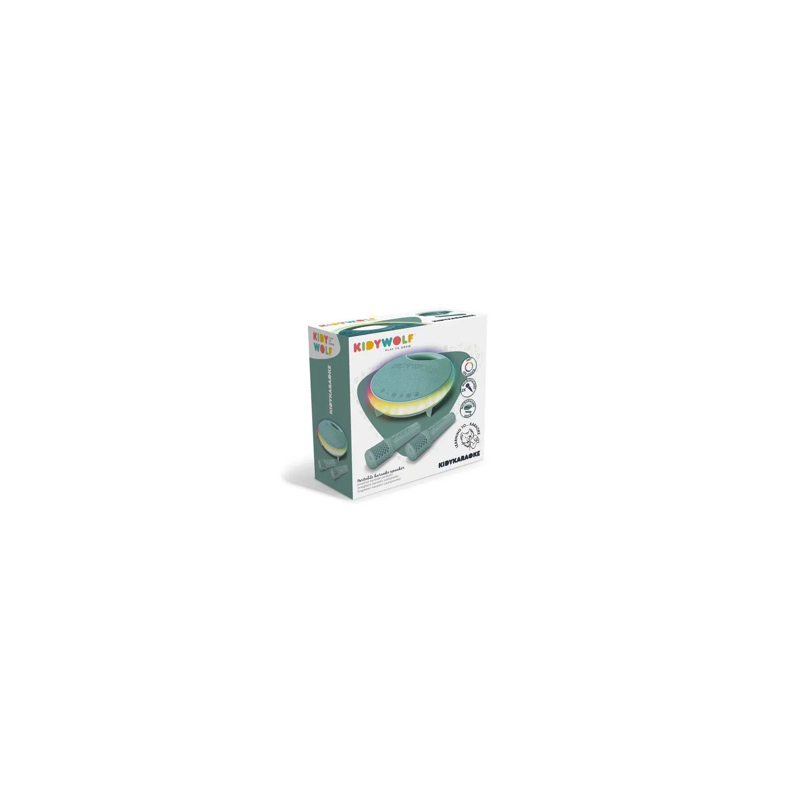 Kidywolf KIDYKARAOKE - Portable karaoke speaker – vue 6 – Music and sounds