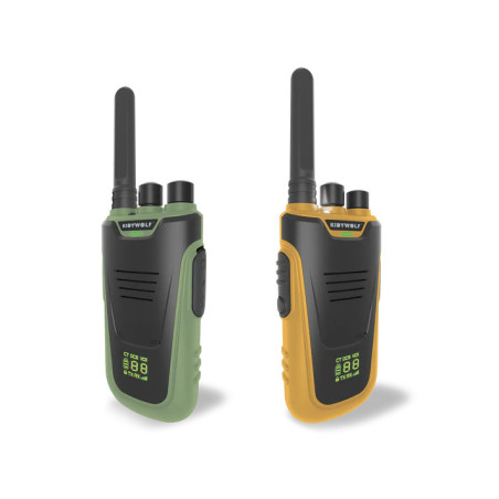 Talkie-Walkie Enfant Rechargeable USB-C – Longue Portée 3 Km, 8 Canaux, Lampe LED – Idéal Pour Camping Et Randonnée