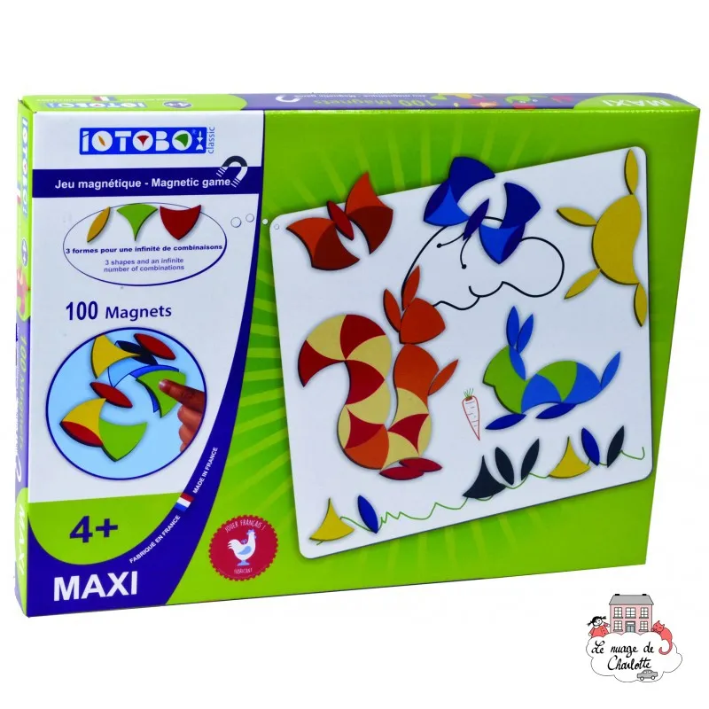 iOTOBO Maxi 4+ - IOT-iTB-Maxi 4+ - SEPP Jeux - Mosaics - Le Nuage de Charlotte