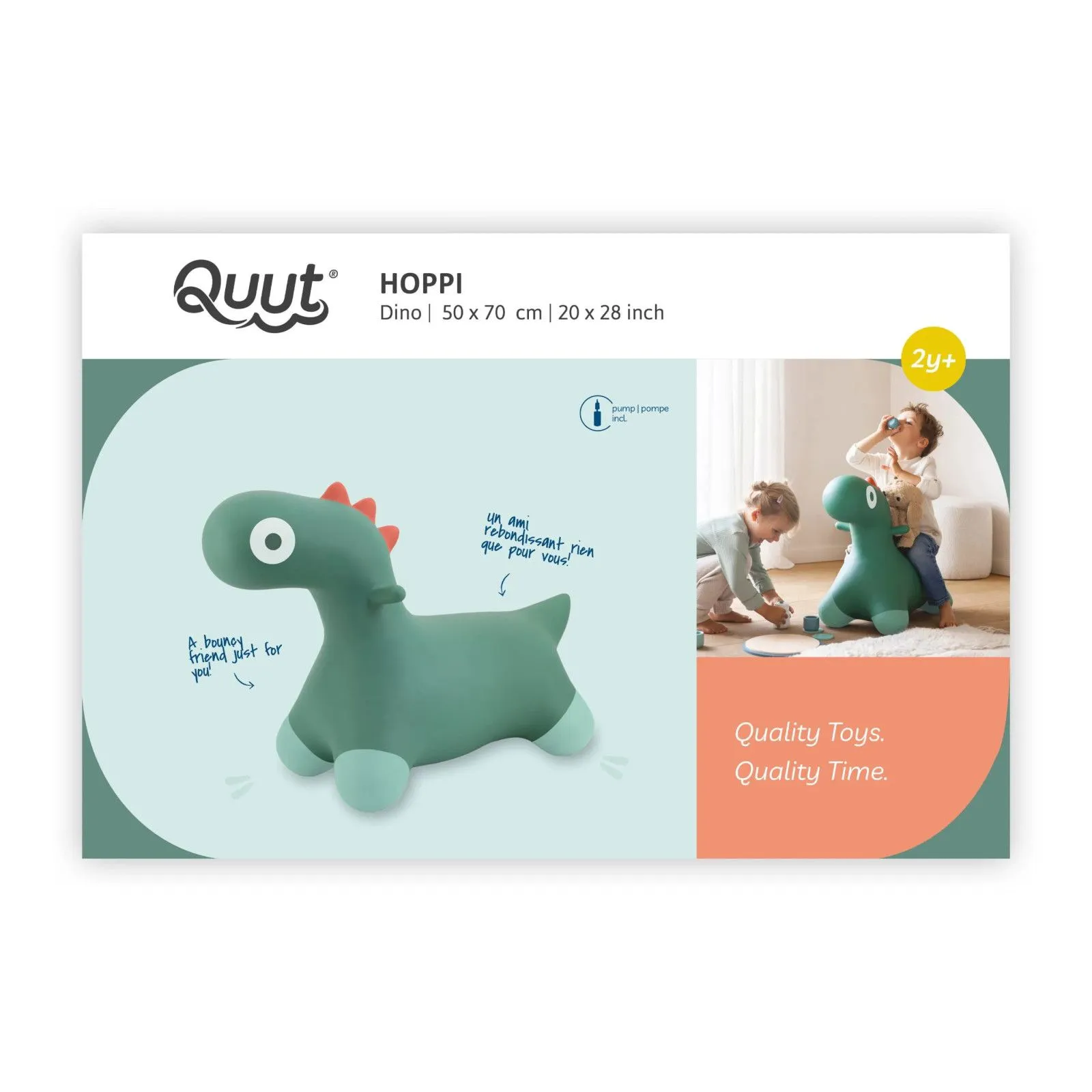Quut Hoppi Dino - Garden Green – vue 5 – Awareness and motor skills