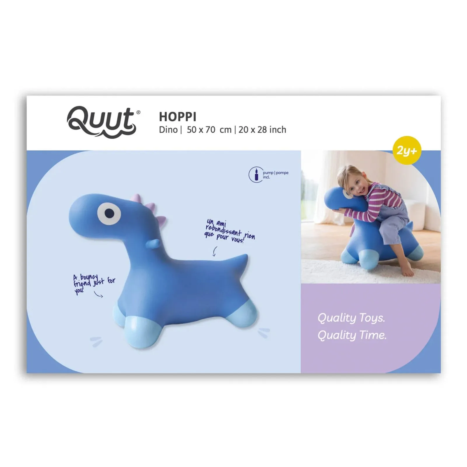 Quut Hoppi Dino - Cosmic Blue – vue 6 – Eveil et motricité