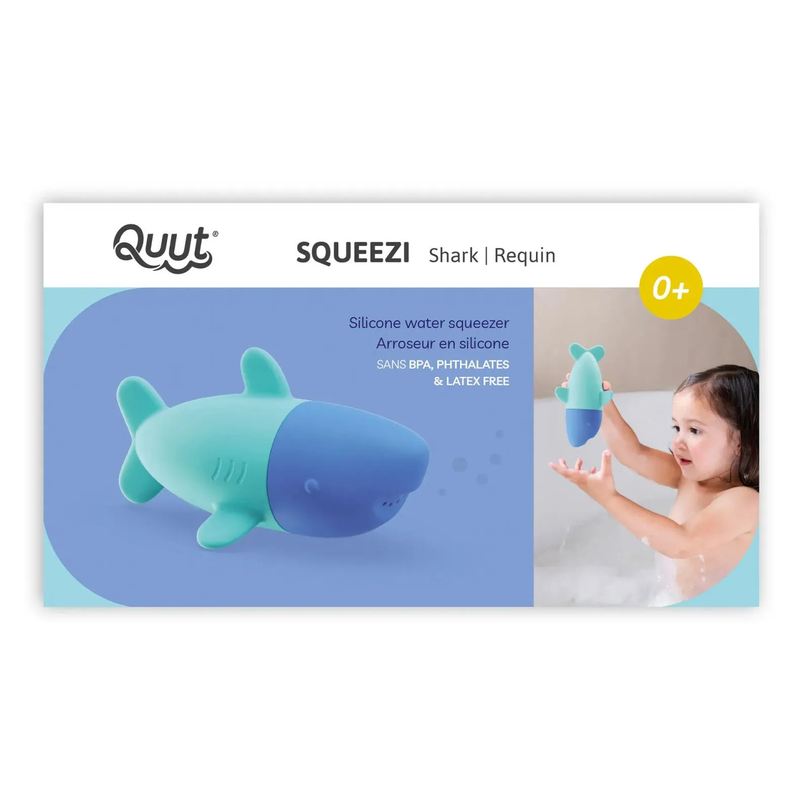 Quut Squeezi Shark – vue 5 – Water Play