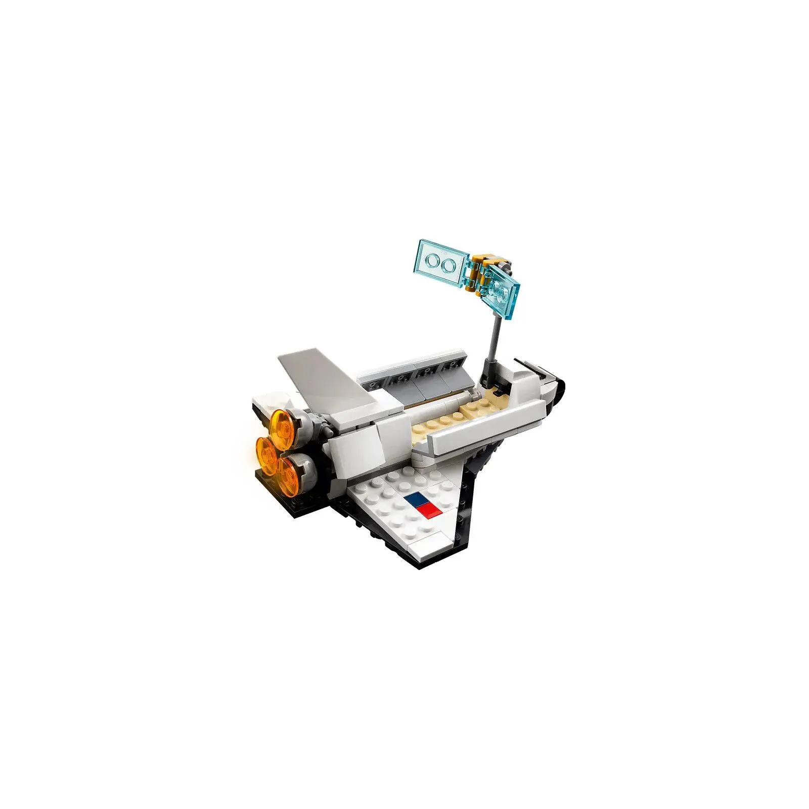 Lego [Creator] La navette spatiale – vue 4 – Lego et Duplo