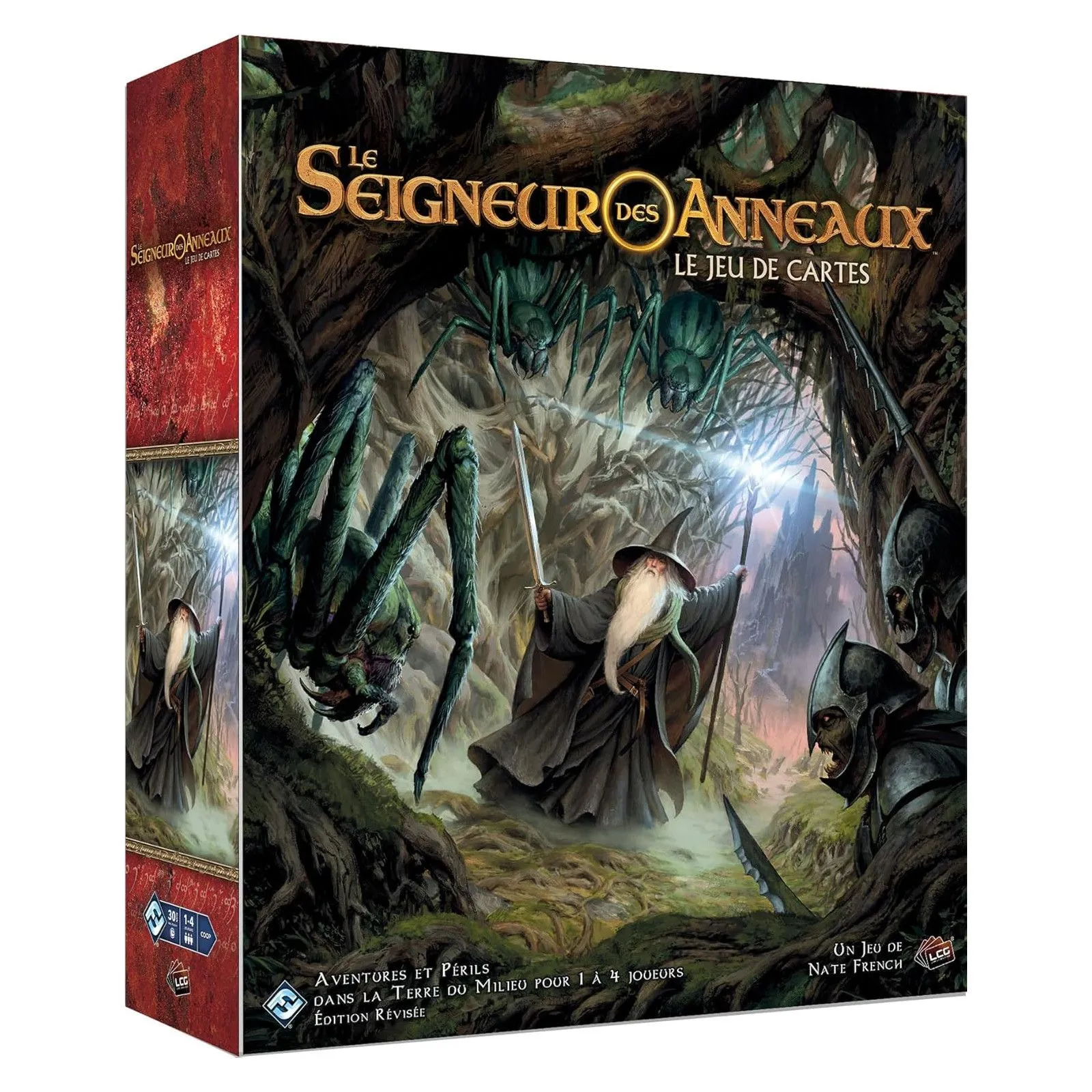 Fantasy Flight Games Le Seigneur des Anneaux LCG – vue 1 – Seigneur des Anneaux JCE