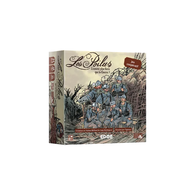 CMON Les Poilus – vue 1 – Board Games