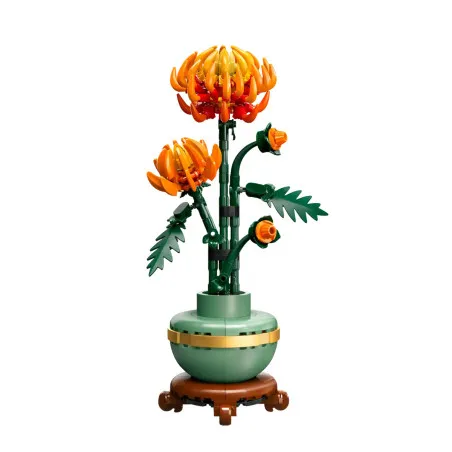 Lego [Botanicals] Chrysanthemum – vue 1 – Lego and Duplo
