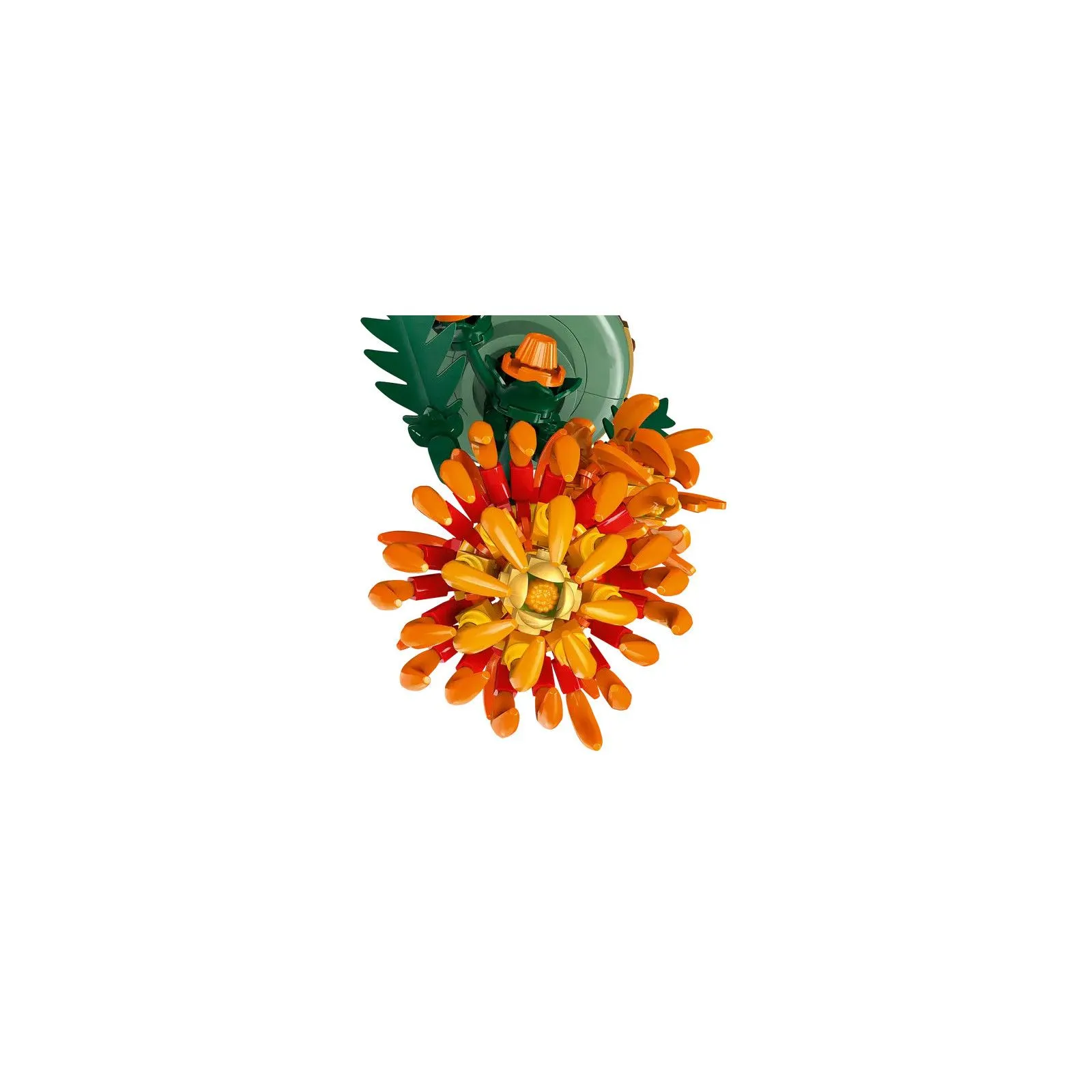Lego [Botanicals] Chrysanthemum – vue 4 – Lego and Duplo