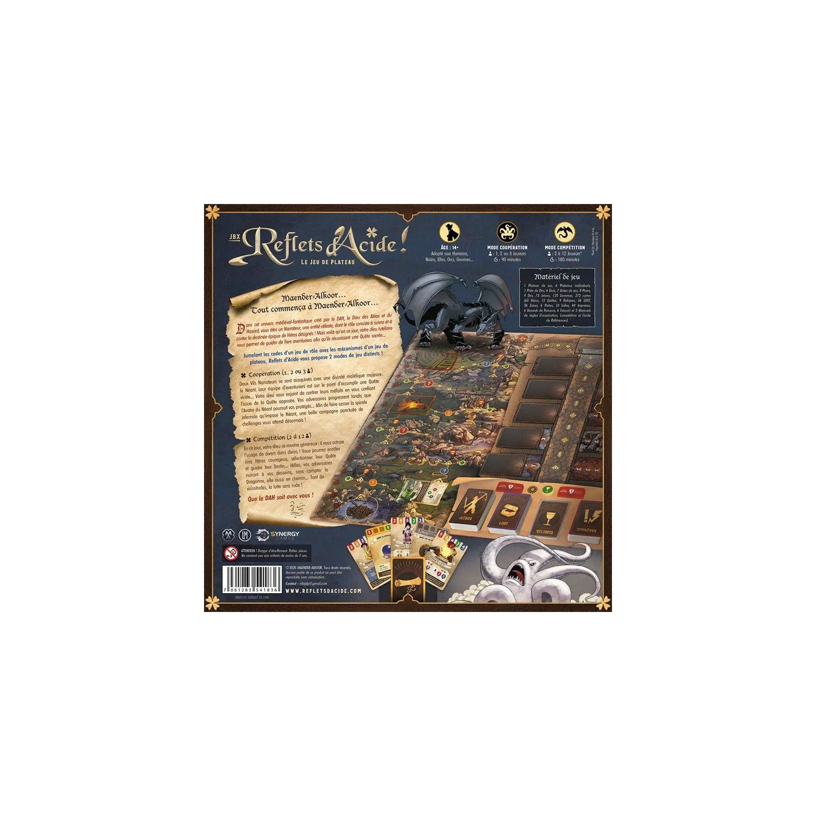 Maender-Alkoor Reflets d'Acide – vue 2 – Jeux de societe