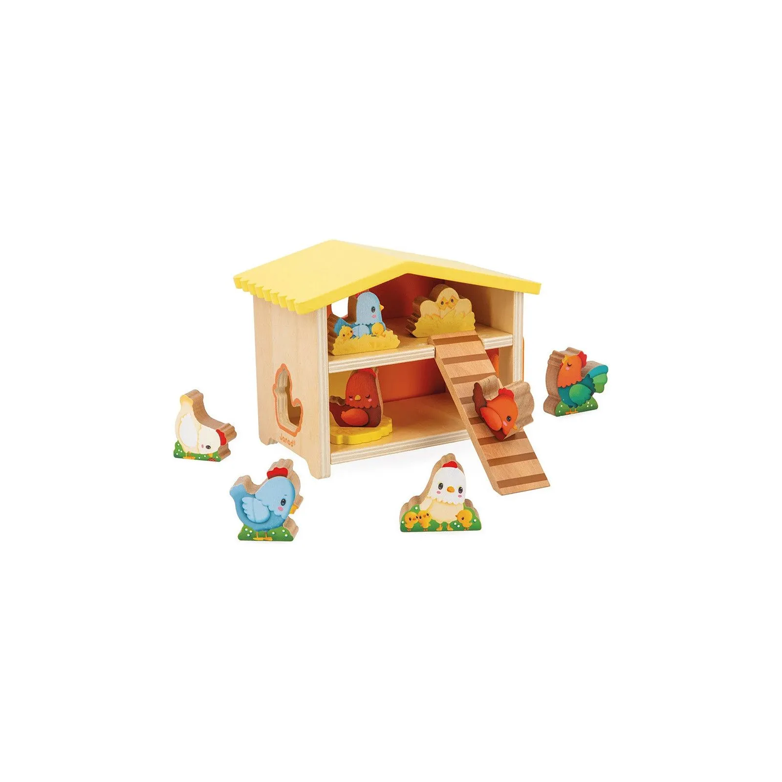 Janod My First Chicken Coop – vue 1 – Doll's Houses