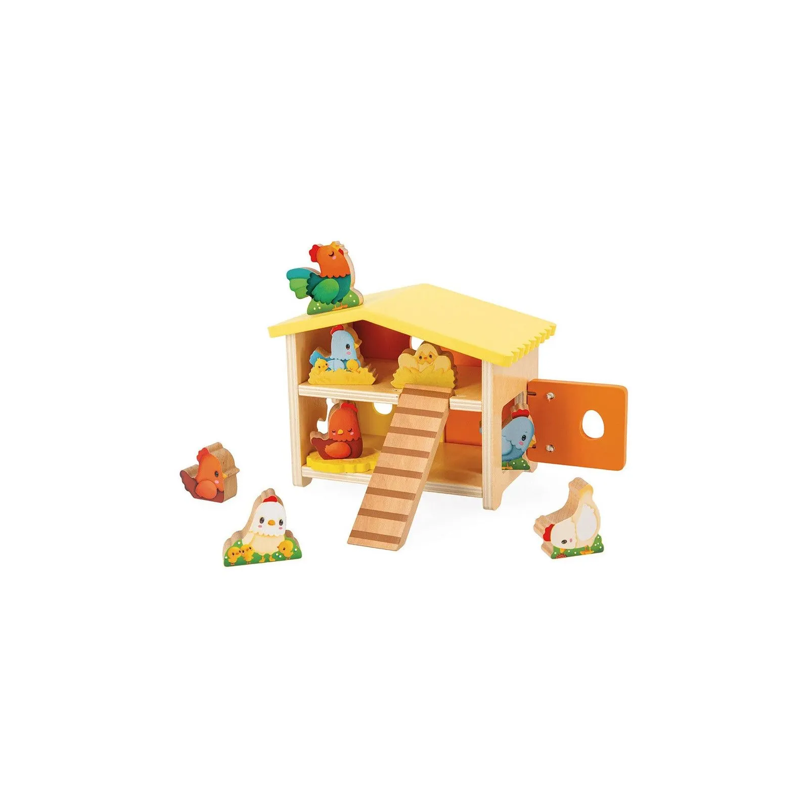 Janod My First Chicken Coop – vue 3 – Doll's Houses