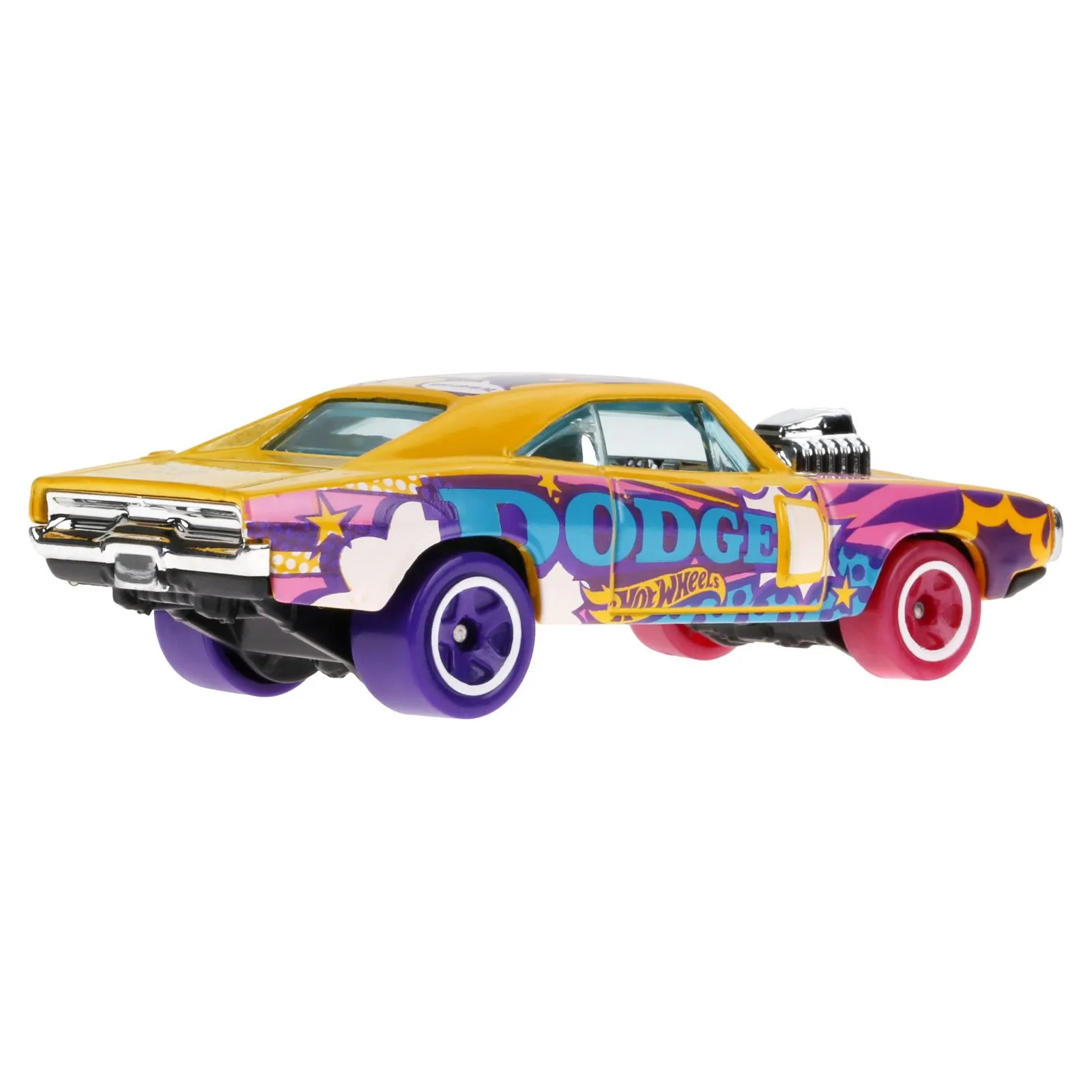 Mattel Hot Wheels - Art Cars - '70 Dodge Charger R/T (108/250) – vue 2 – Voitures, camions, etc.