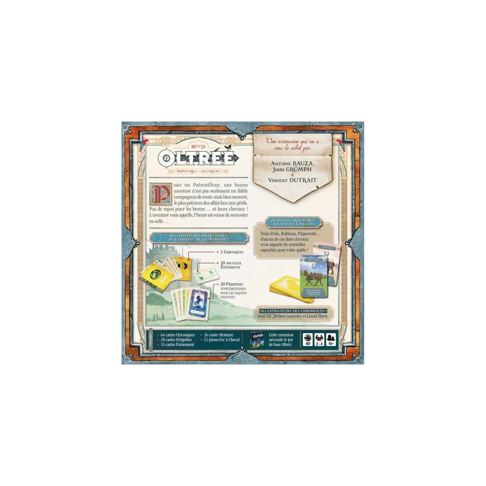 Studio H Oltréé : Montures & Destriers – vue 5 – Board Games