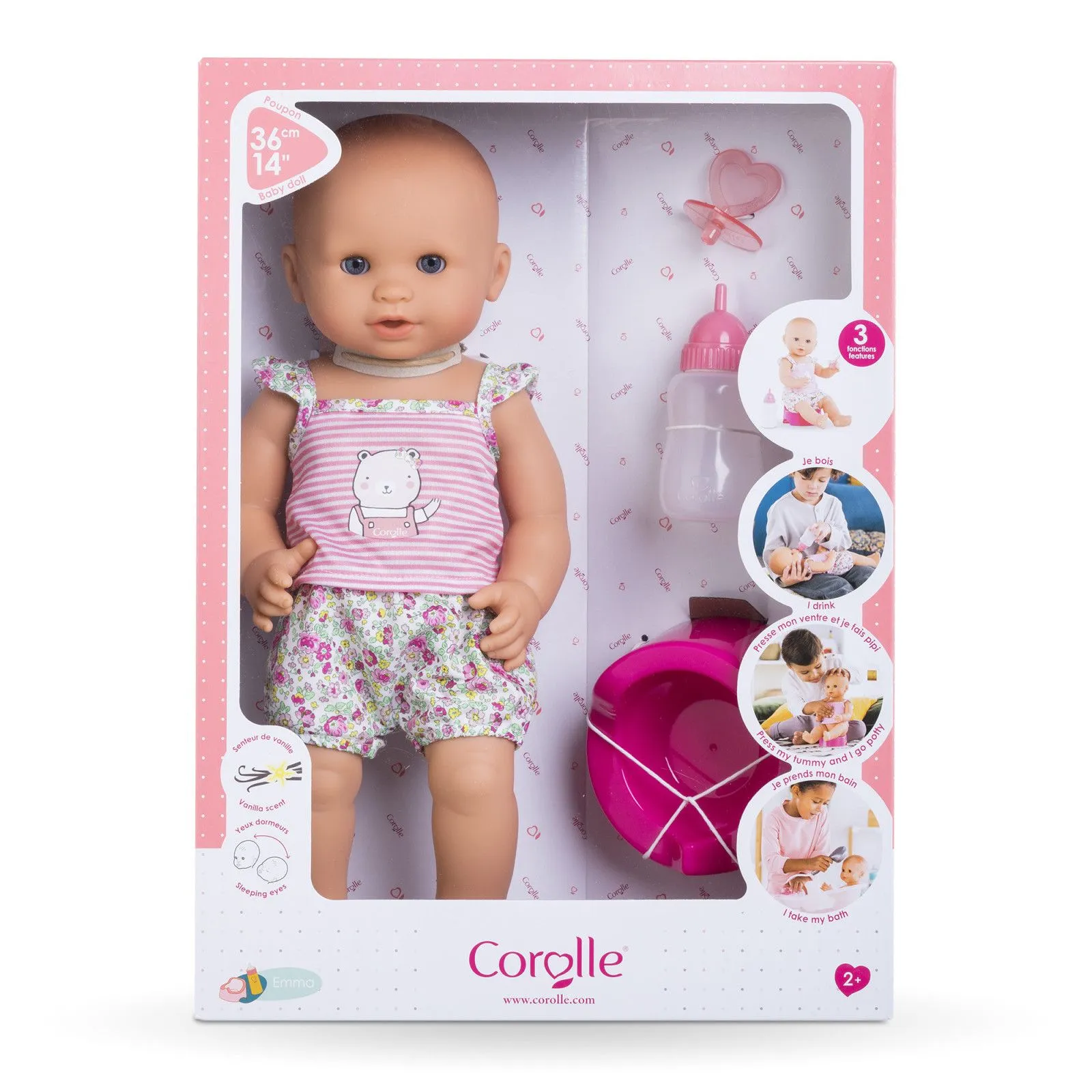 Corolle Poupon Emma fait pipi – vue 10 – Poupées Corolle