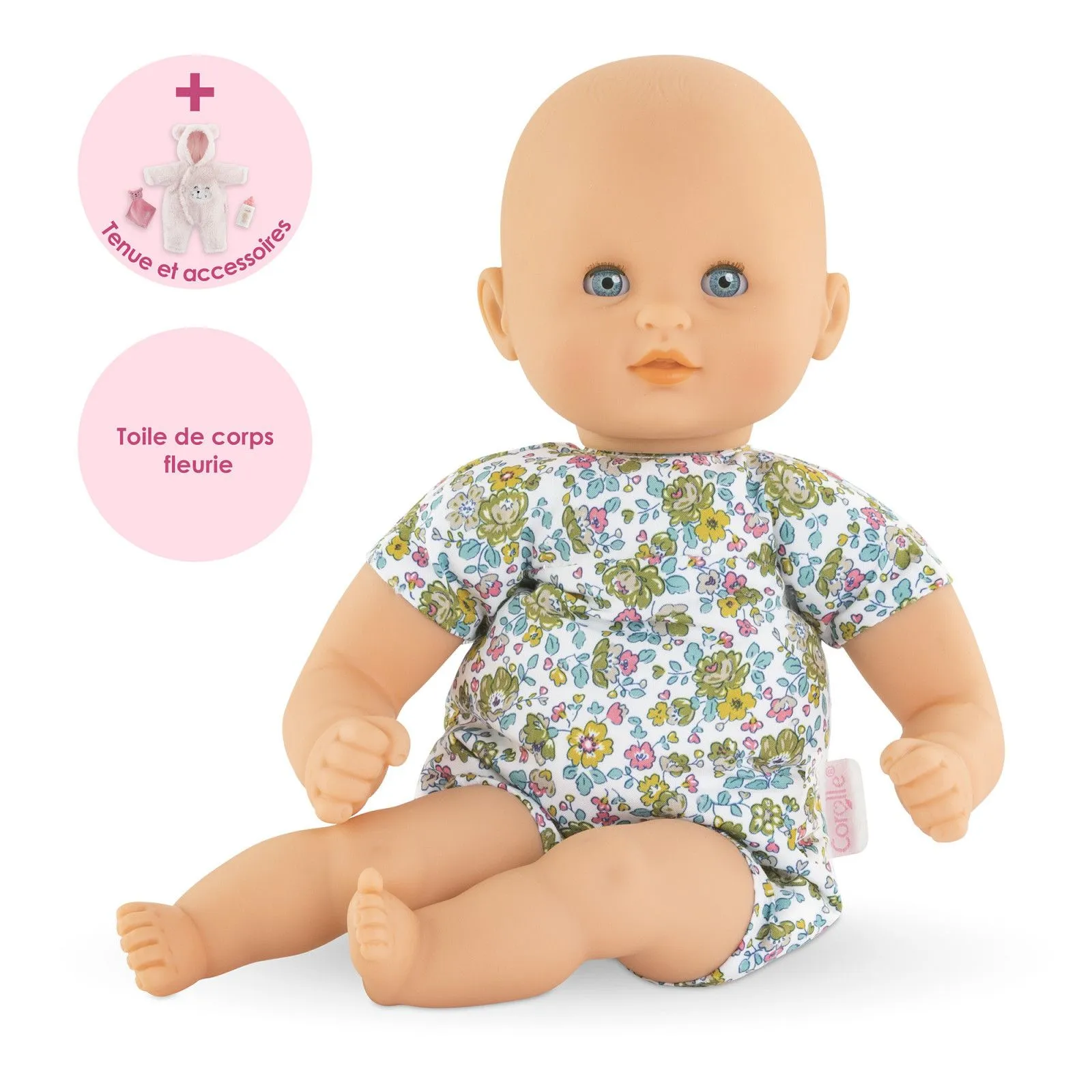 Corolle Poupon Bébé Calin Ourson d'Amour – vue 4 – Poupées Corolle