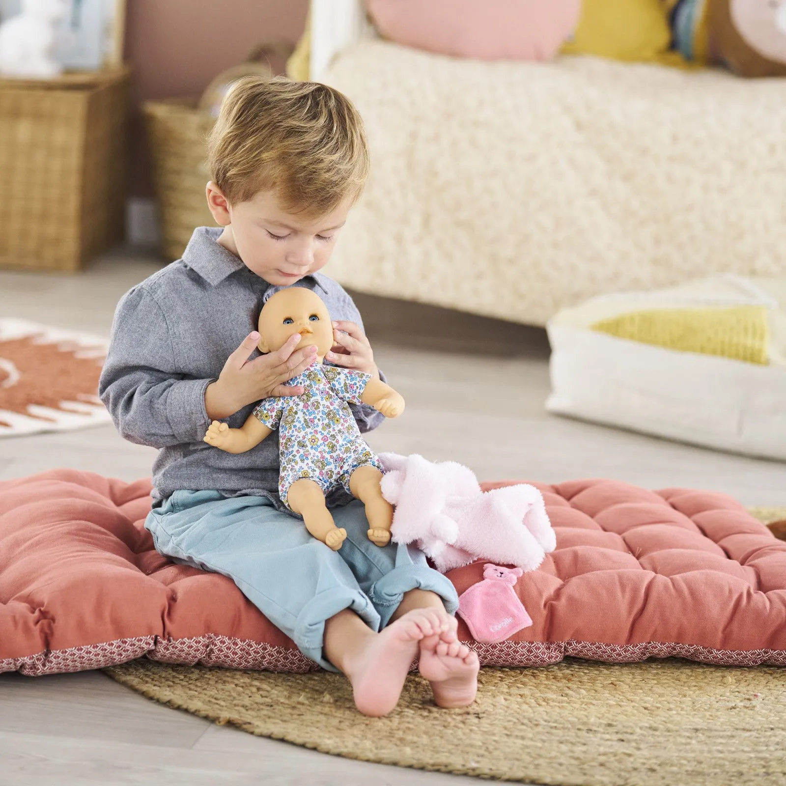 Corolle Poupon Bébé Calin Ourson d'Amour – vue 10 – Poupées Corolle